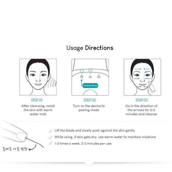 NEW Clensure K-BEAUTY Galvanic Ion Water Peeling Device - Picture 4 of 16